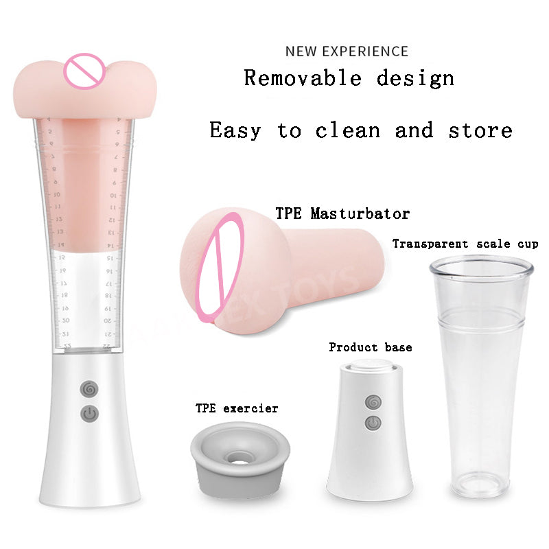 Sexeeg Male Masturbation Cup Penis Extender Vacuum Pump 