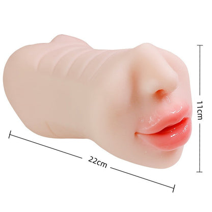 Sexeeg Male 3 IN 1 Aircraft Cup Inverted Model Masturbation Device Big Ass Sex Doll 