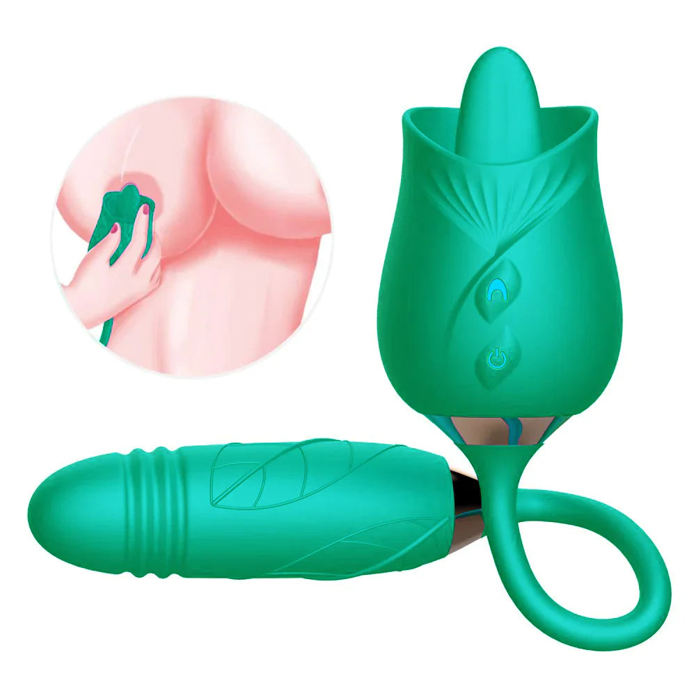 Sexeeg The Rose Toy With Bullet Vibrator Pro 
