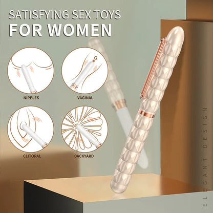 Sexeeg  Pen Vibrator G-spot Massager Clitoral Stimulator For Women 