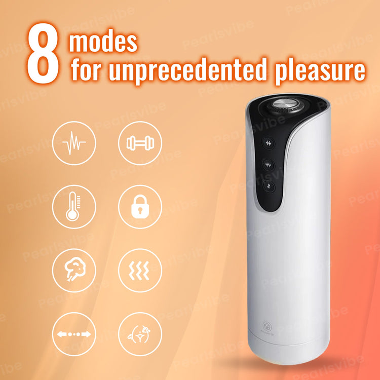 Sexeeg Explorer 3 In 1 Telescopic Sucking Vibration Delayed Ejaculation Masturbation Cup 