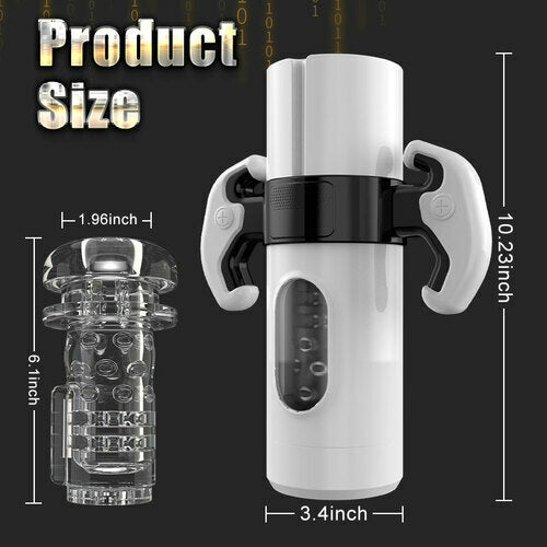 Sexeeg Full Automatic Airplane Cup Male Articles, Masturbation Device, Retractable Adult Electric Cup 