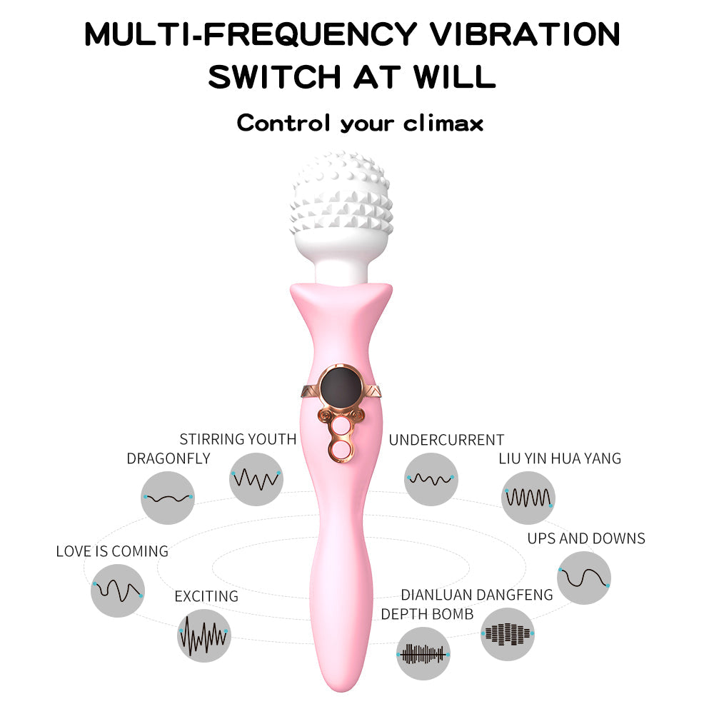 Sexeeg Female Vibrating Massage Magic Wand Masturbation Vibrator 