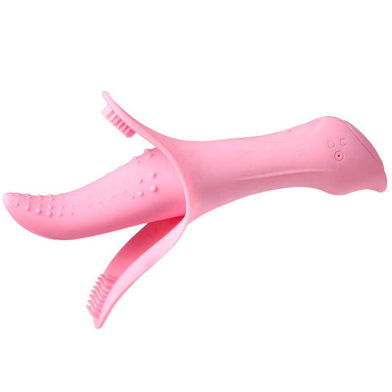 Sexeeg Silicone Tongue Vibrator 