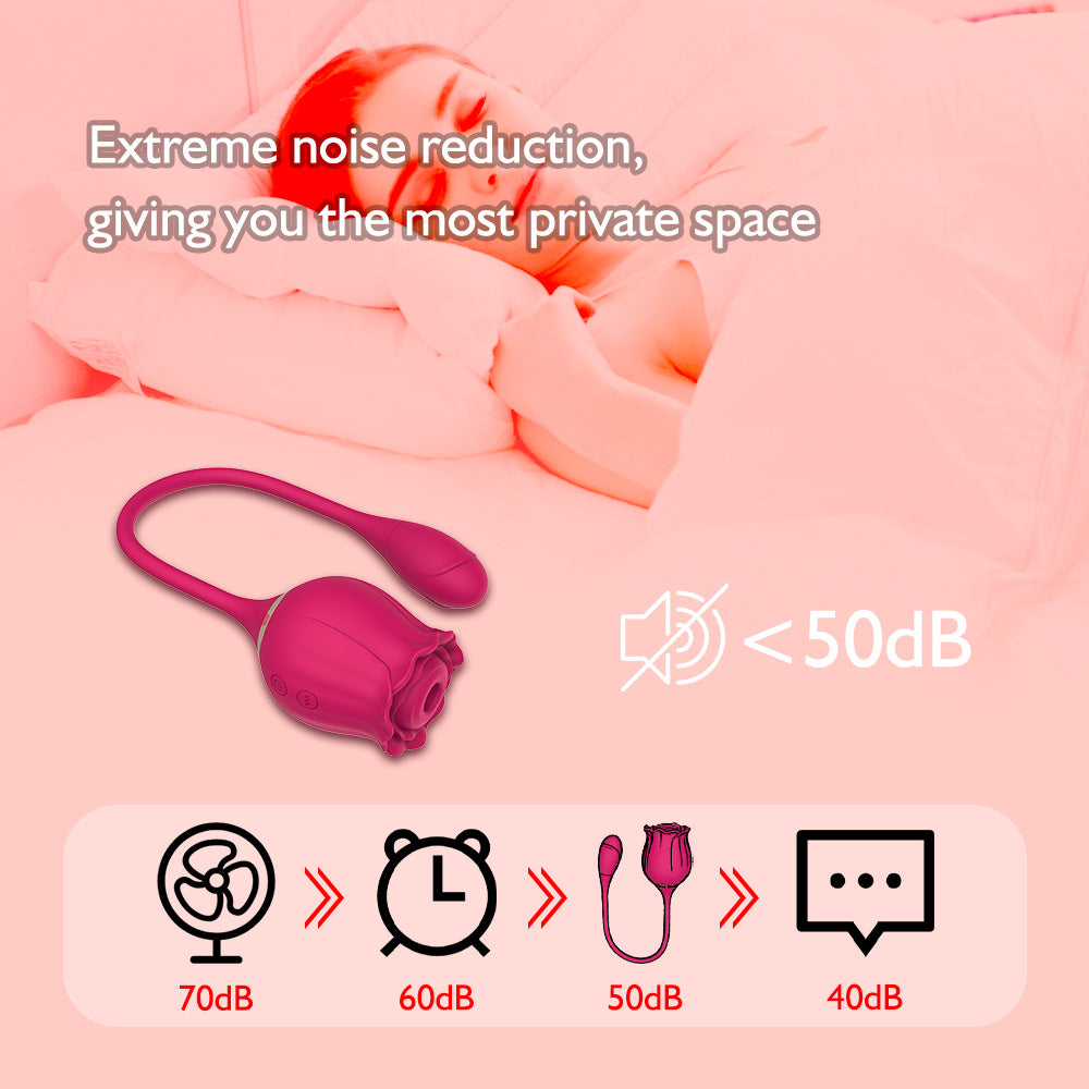 Sexeeg Rose Vibrators Sucker Oral Vagina Sucking Vibrator 