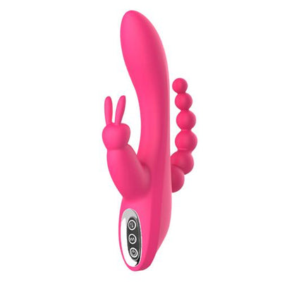 Sexeeg Triple Stim Rabbit Vibrator — Dual Motors