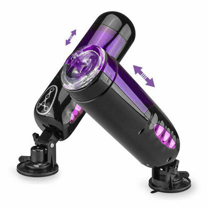 Sexeeg First Class Trainer Rotating and Thrusting Suction Cup Masturbator 