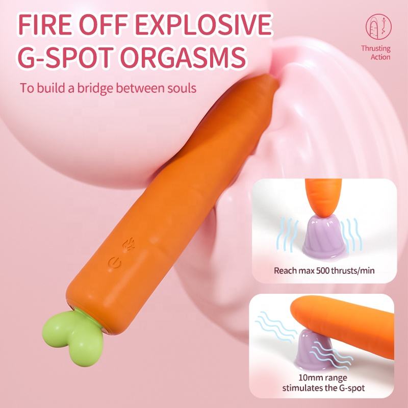 Sexeeg Carrot Heating Automatic Telescopic Vibration 