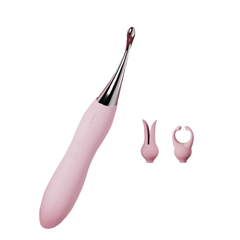 Sexeeg 10-Speed Multifunctional Interchangeable Head Vibrating Wand 