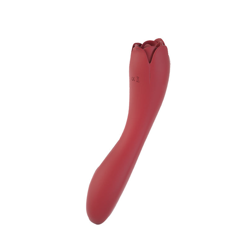 Sexeeg Rose Tongue Licking Vibrator 